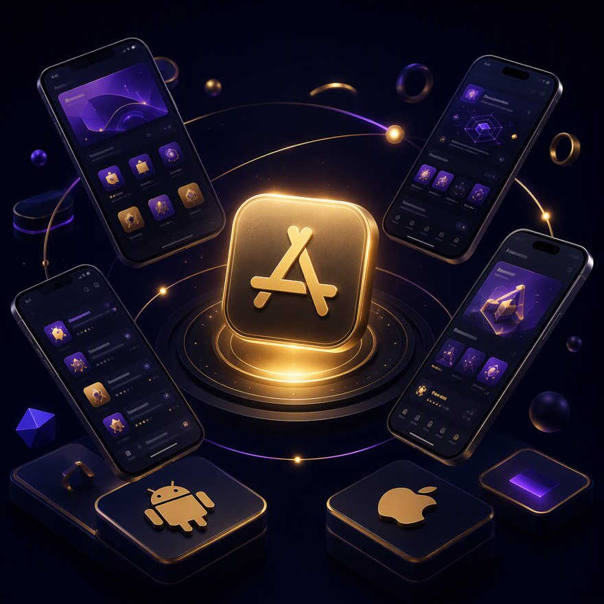 تصميم تطبيقات الأندرويد وiOS